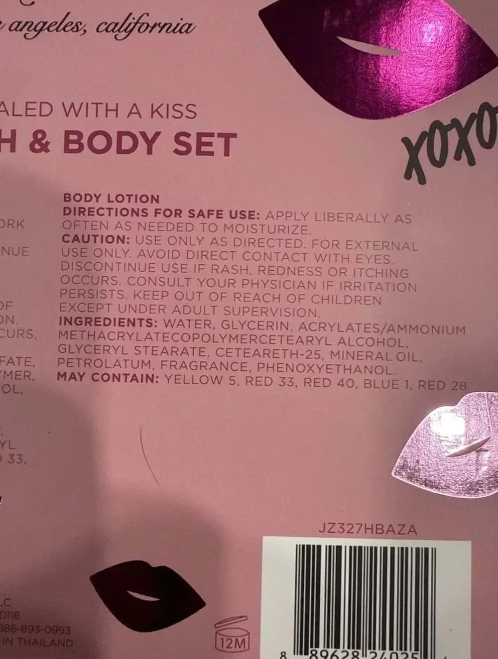 Juicy Couture Sealed With A Kiss Bath &‎ Body Set
